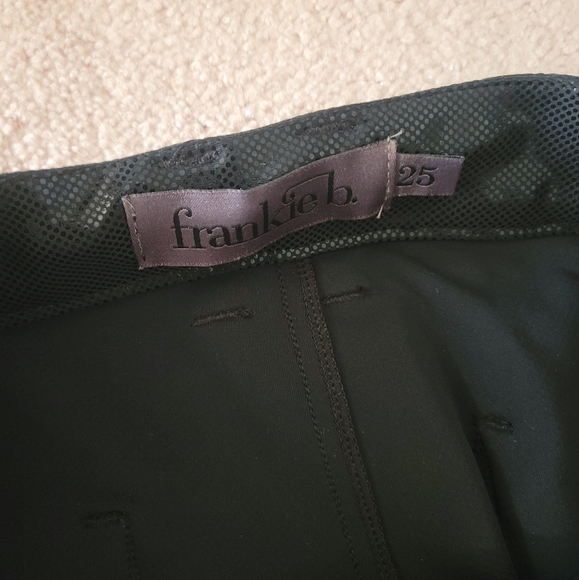 Frankie b. | Moto Skinny Zipper Pants - Size 25 - Picture 4 of 11